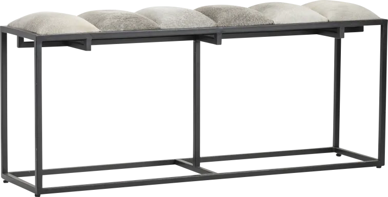 Pearton Black Accent Bench