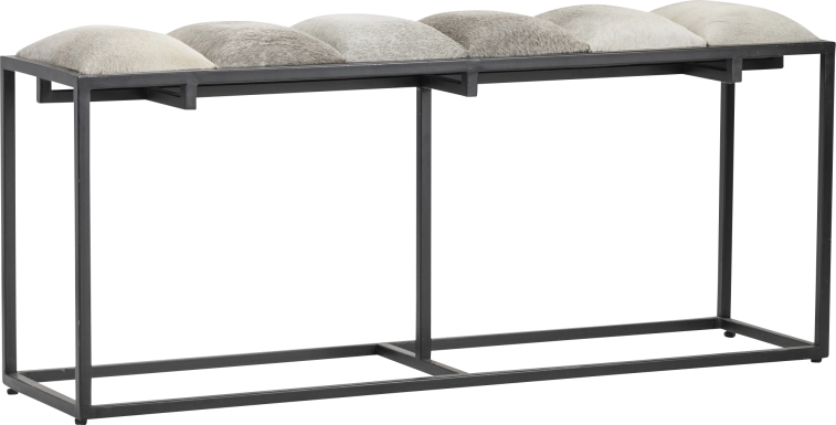 Pearton Black Accent Bench