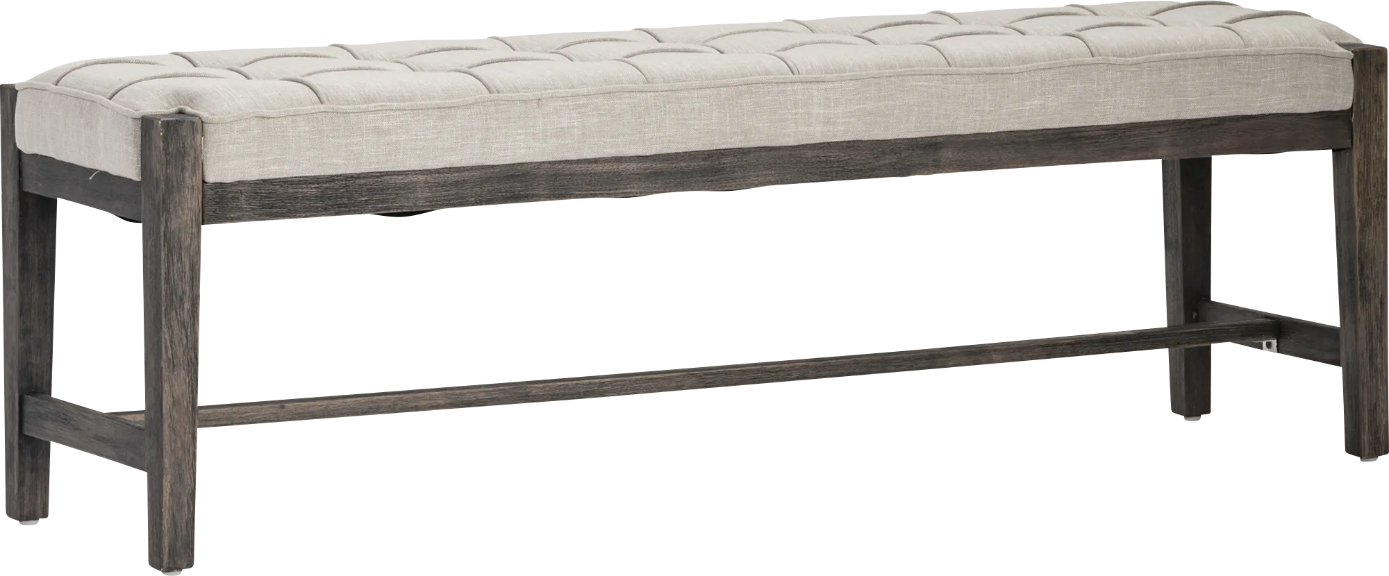 Leahren Gray Accent Bench - Thumbnail - Image 1