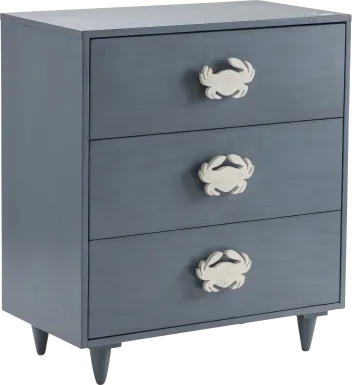 Baylane Blue Accent Cabinet