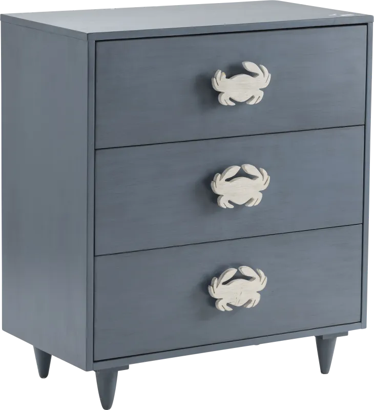 Baylane Blue Accent Cabinet