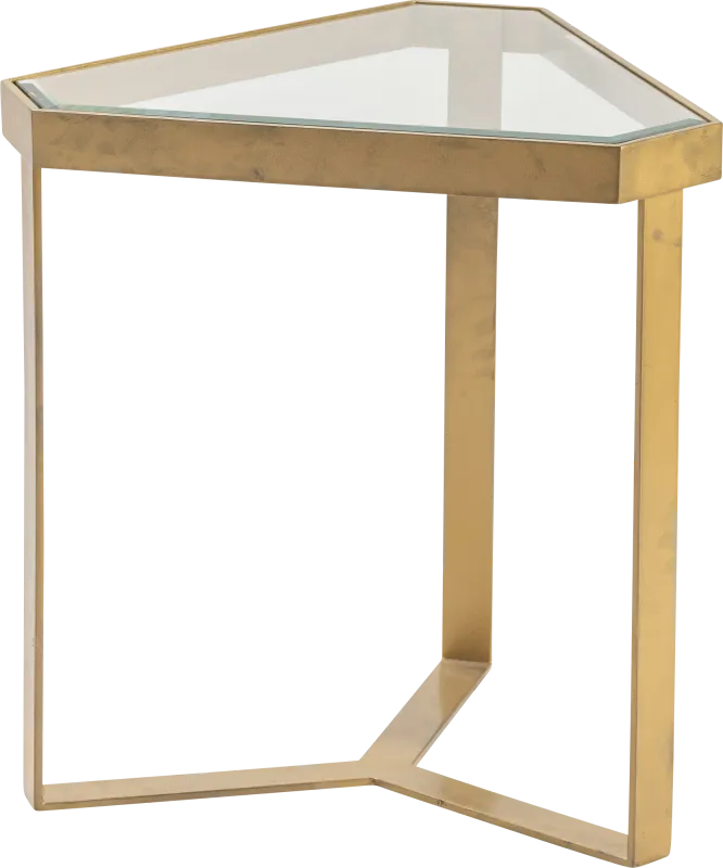 Rayellan Gold Accent Table