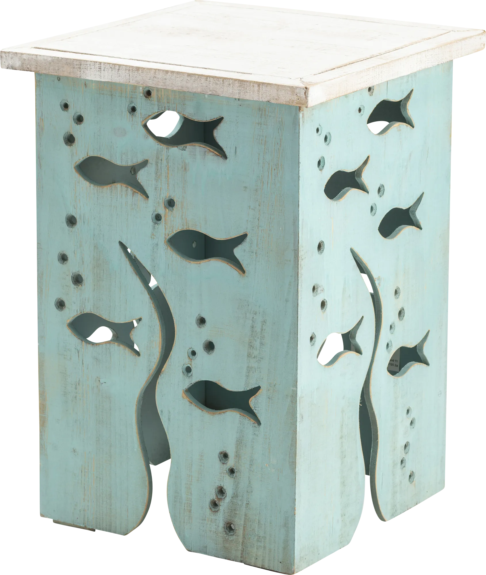 Brookeisle Blue Accent Table - Thumbnail - Image 1