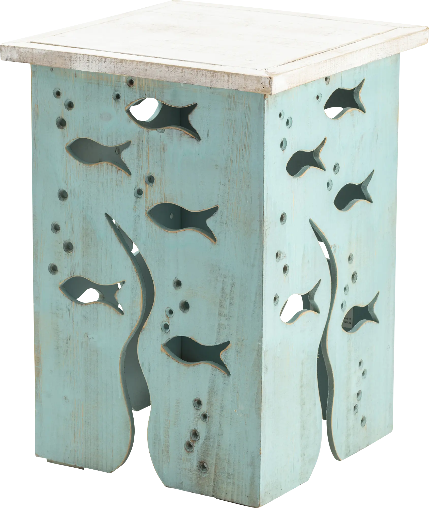 Brookeisle Blue Accent Table