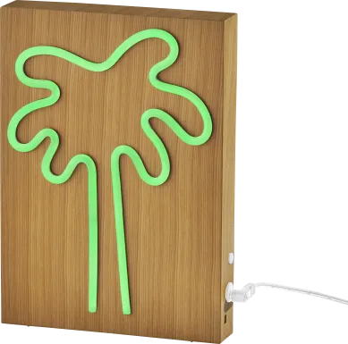 Kids Palm Tree Natural Table Lamp