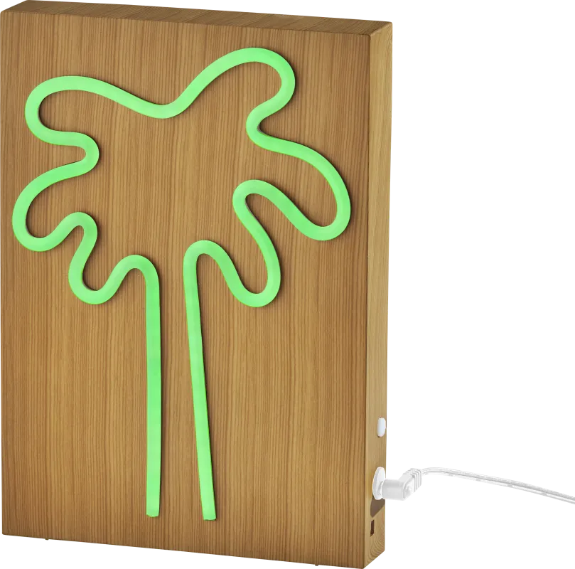 Kids Palm Tree Natural Table Lamp