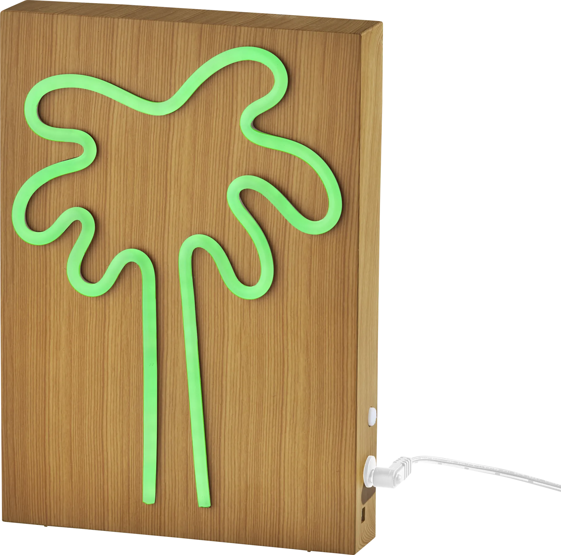 Kids Palm Tree Natural Table Lamp - Image 1
