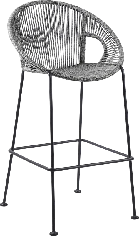 Ariael Gray Outdoor Counter Height Stool