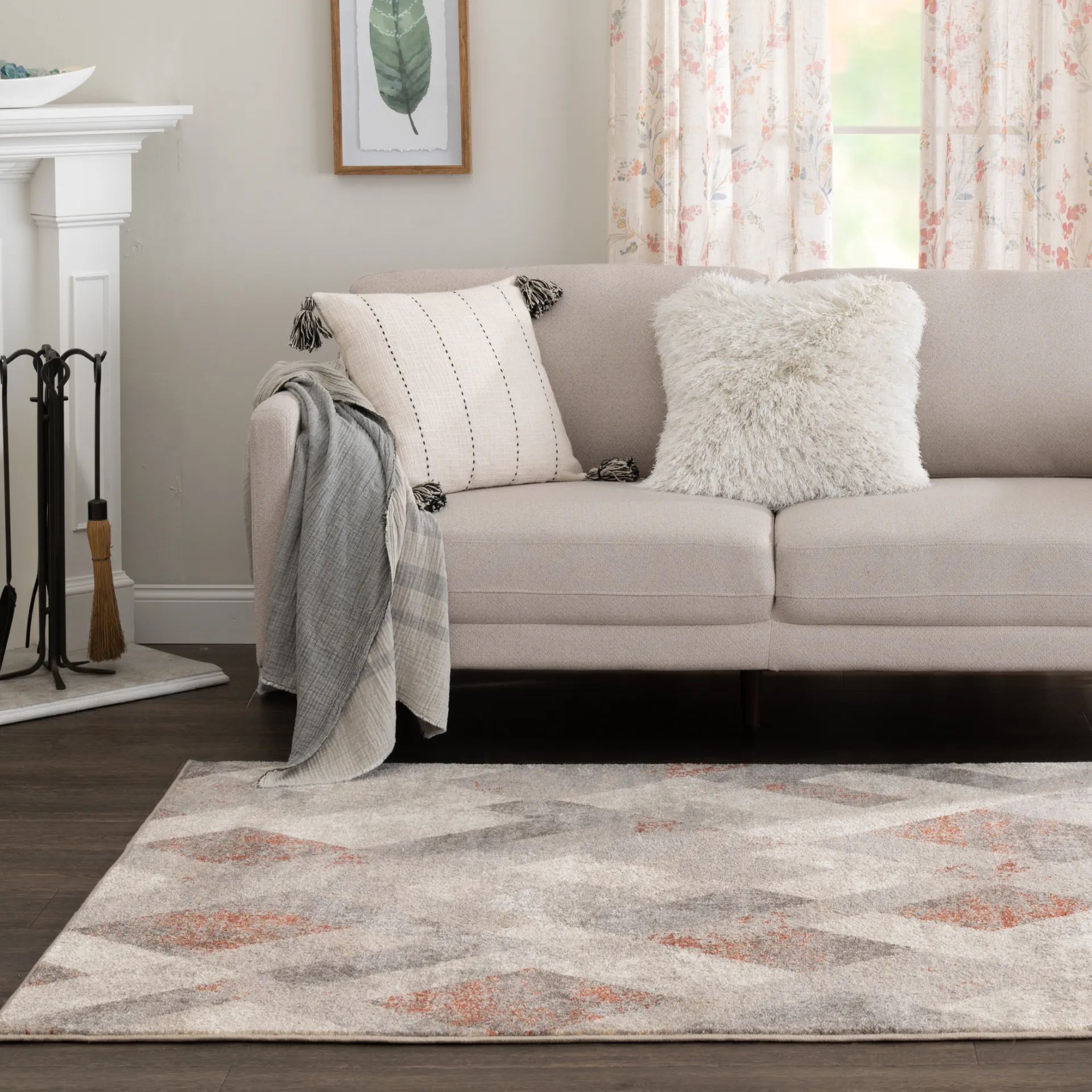 Warm Sands Beige 7'10 x 9'10 Rug - Image 7