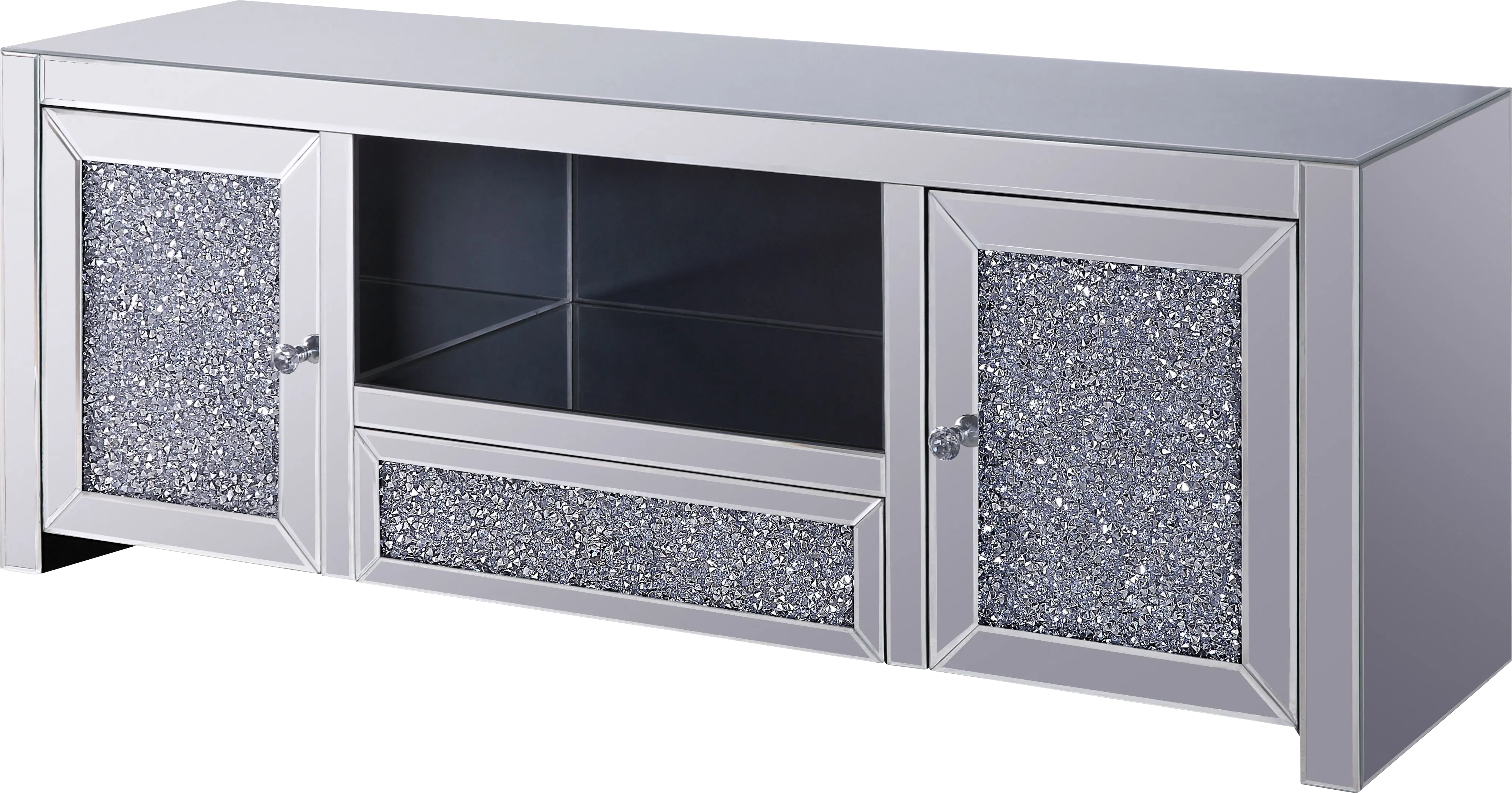 Bartview Silver 59 in. Console - Thumbnail - Image 1