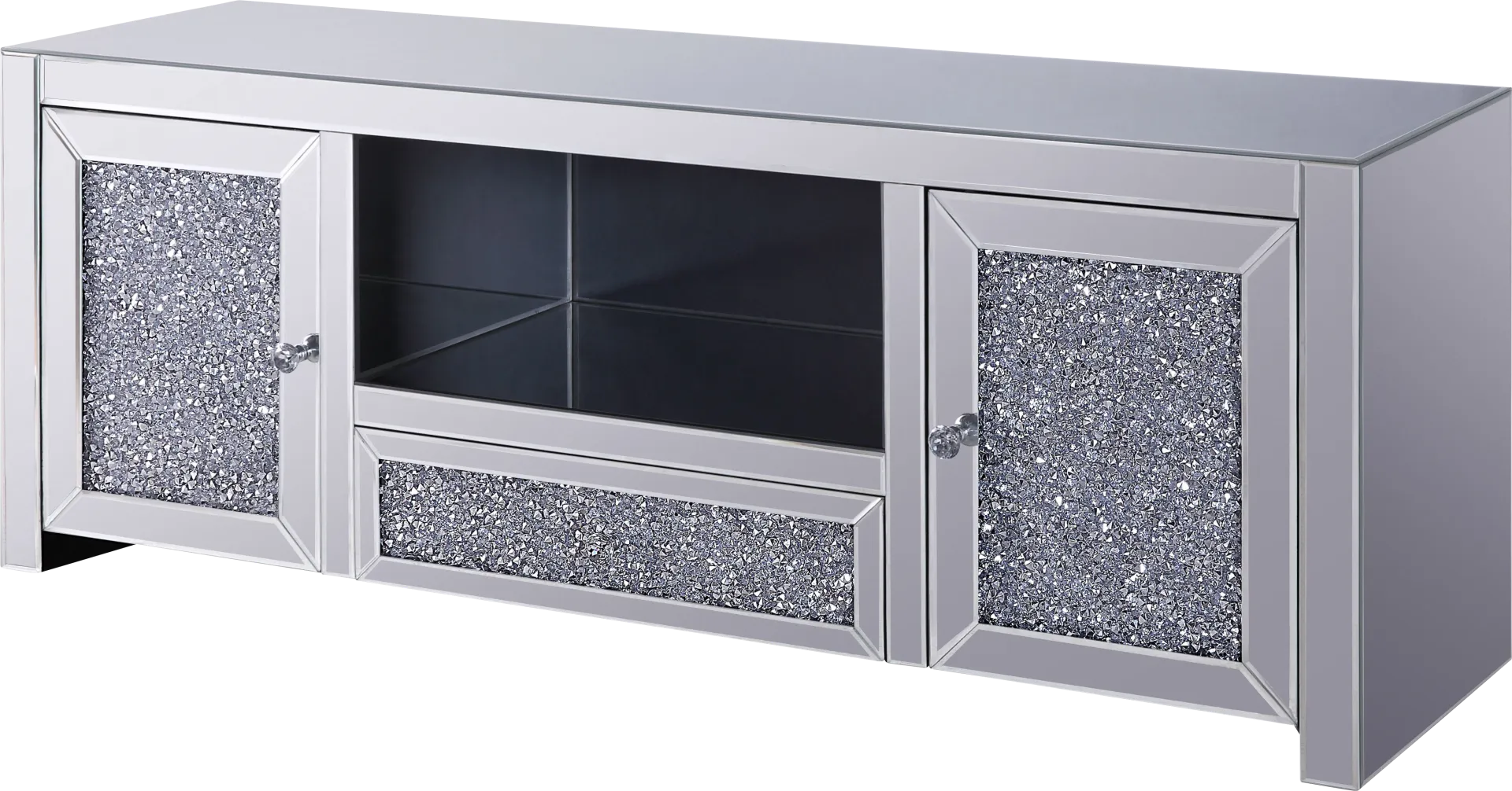 Bartview Silver 59 in. Console - Image 1