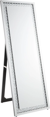 Berrytown Silver Floor Mirror