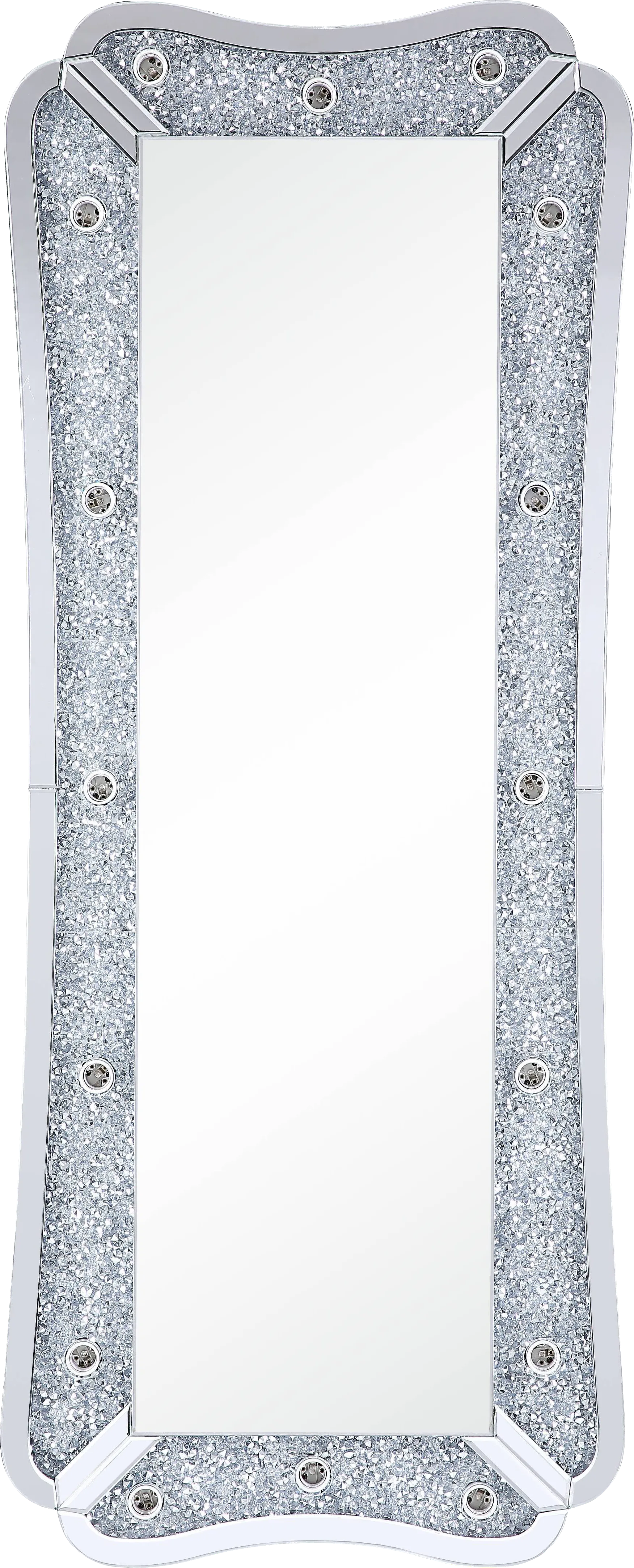 Bocagrande Silver Floor Mirror - Thumbnail - Image 1