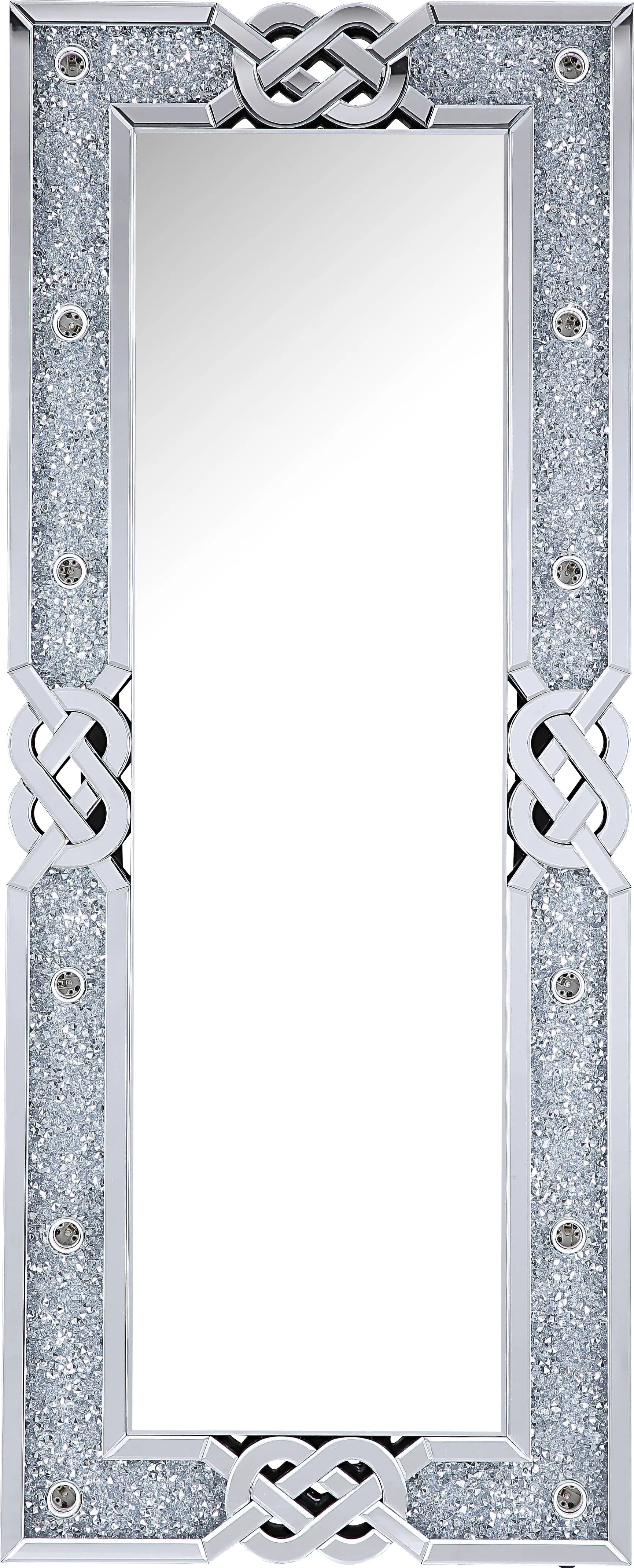 Boydton Silver Floor Mirror - Image 1