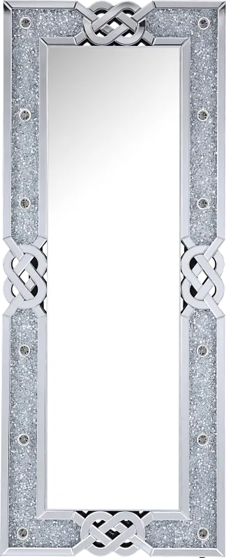 Boydton Silver Floor Mirror