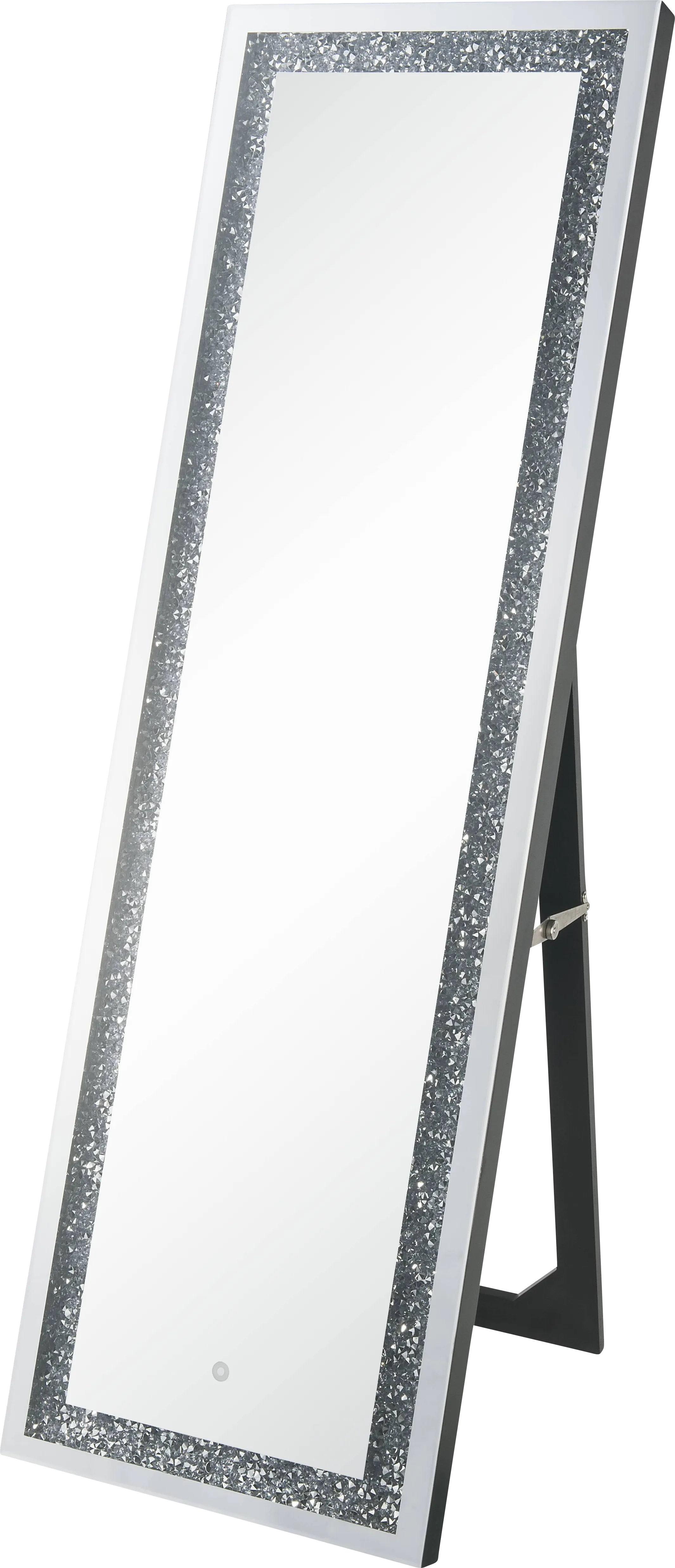 Blossomwood Silver Floor Mirror - Thumbnail - Image 1