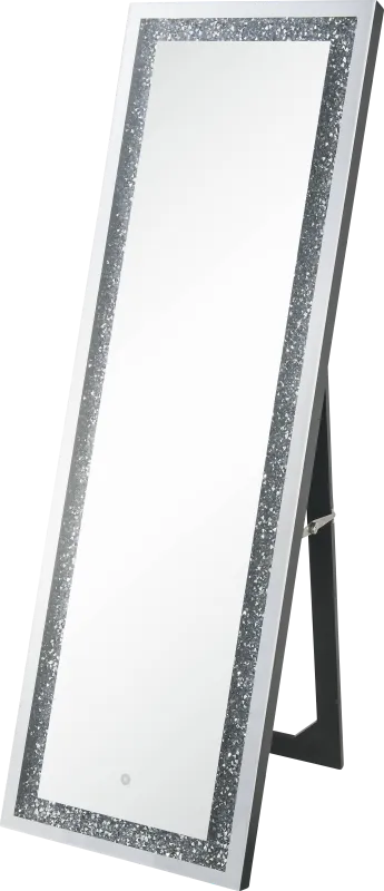 Blossomwood Silver Floor Mirror