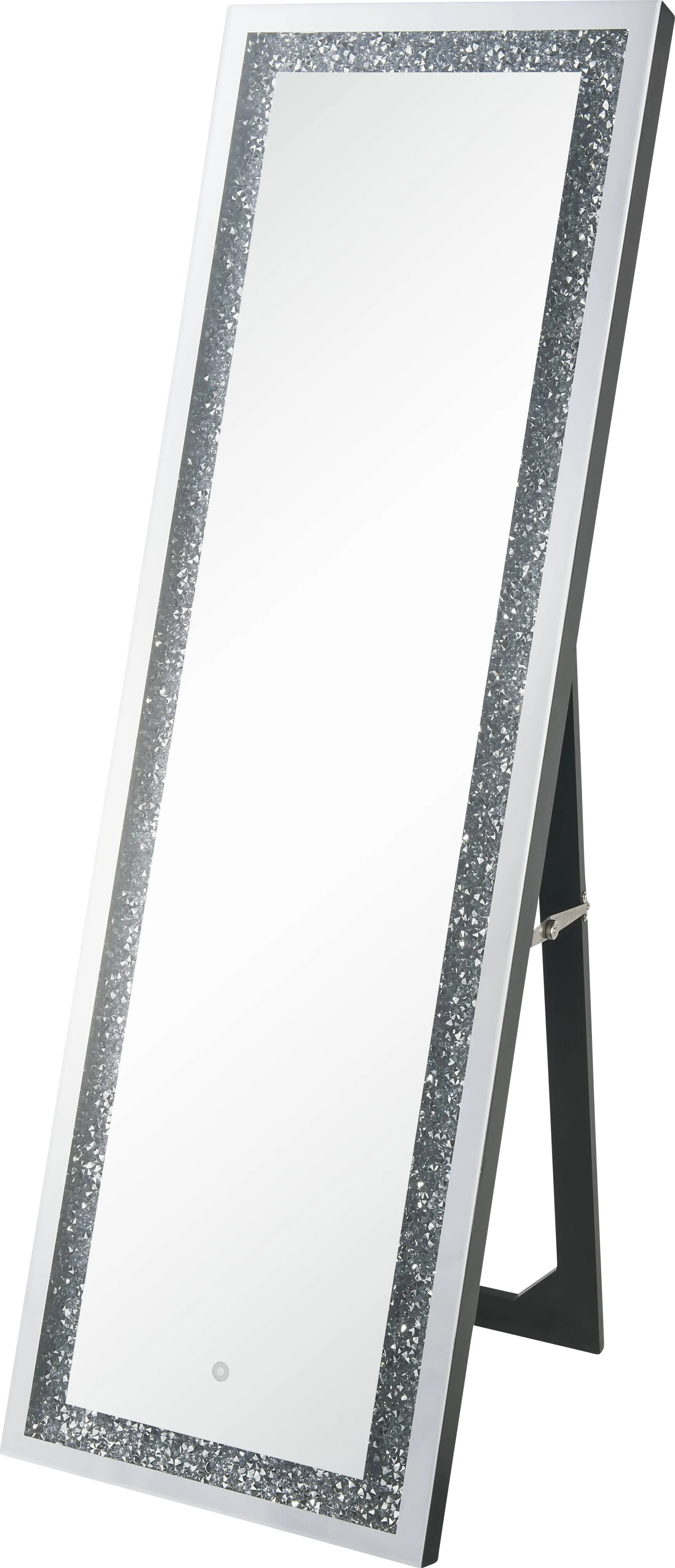 Blossomwood Silver Floor Mirror - Image 1
