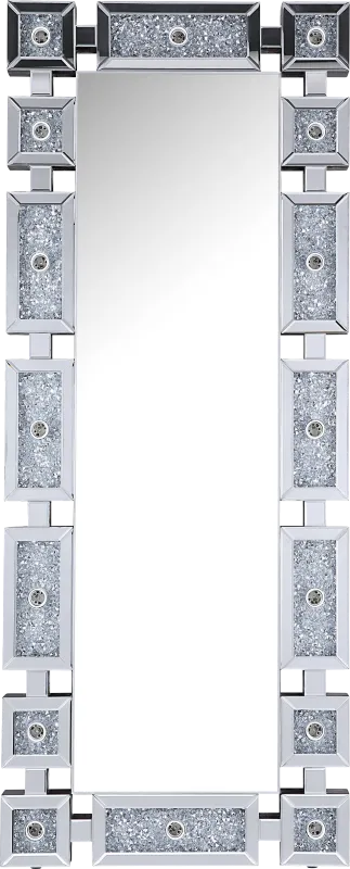 Boaires Silver Floor Mirror