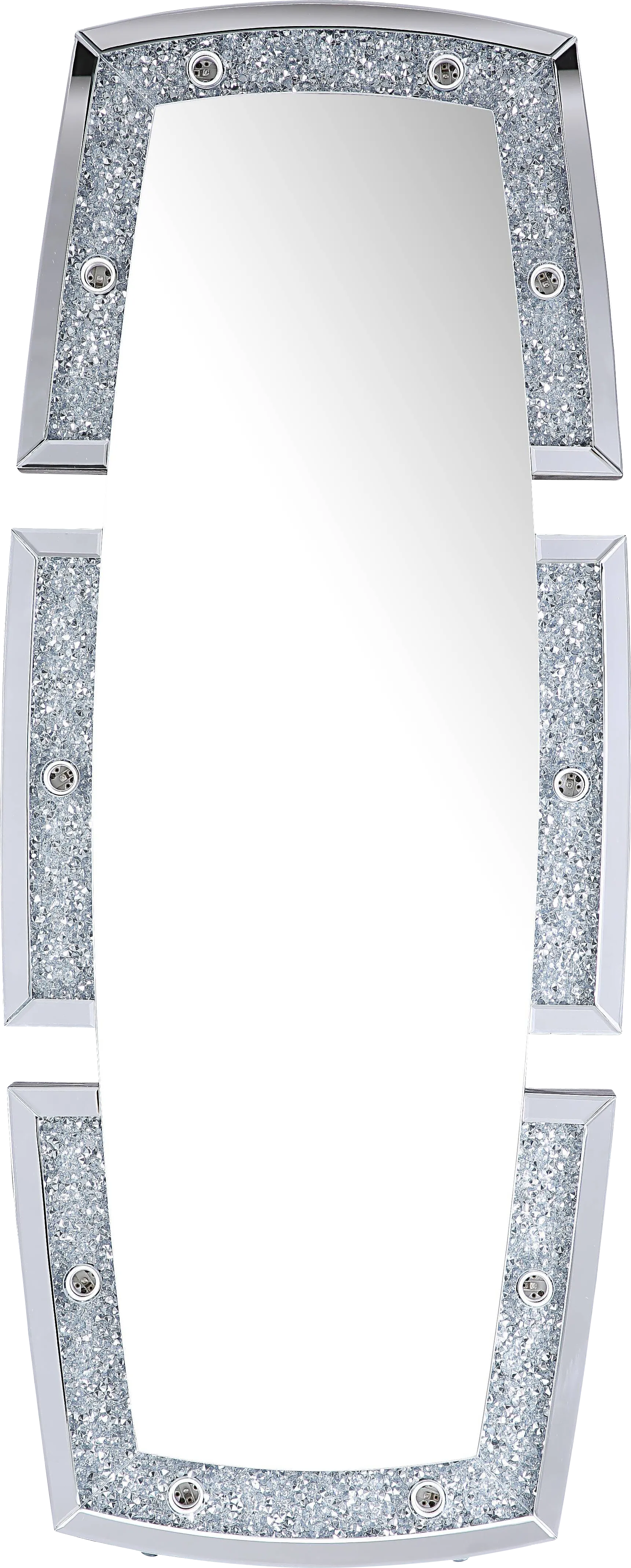 Bowcester Silver Floor Mirror - Thumbnail - Image 1