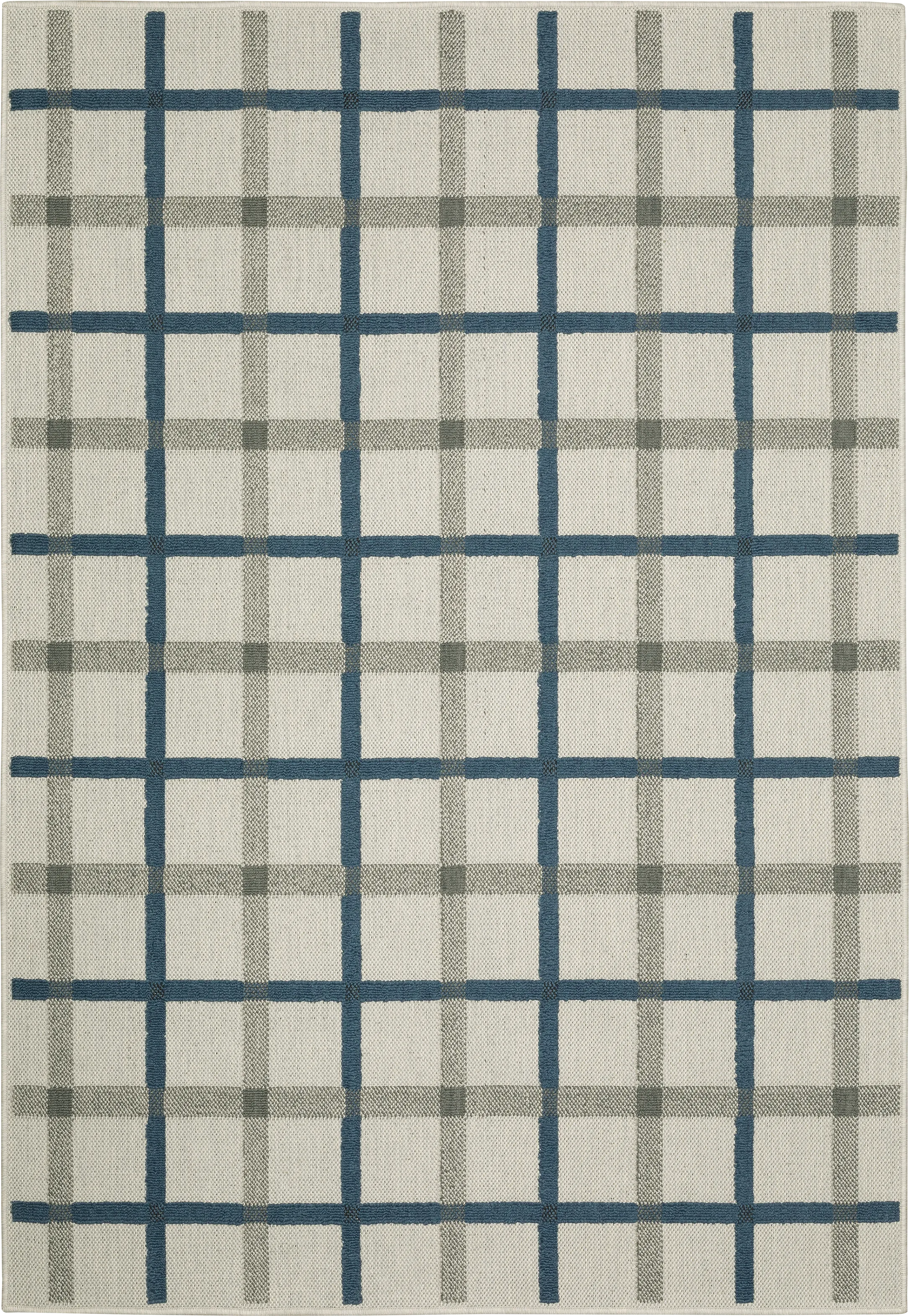 Kids Baby Boo Stripe Beige 7'10 x 10'10 Rug - Thumbnail - Image 1