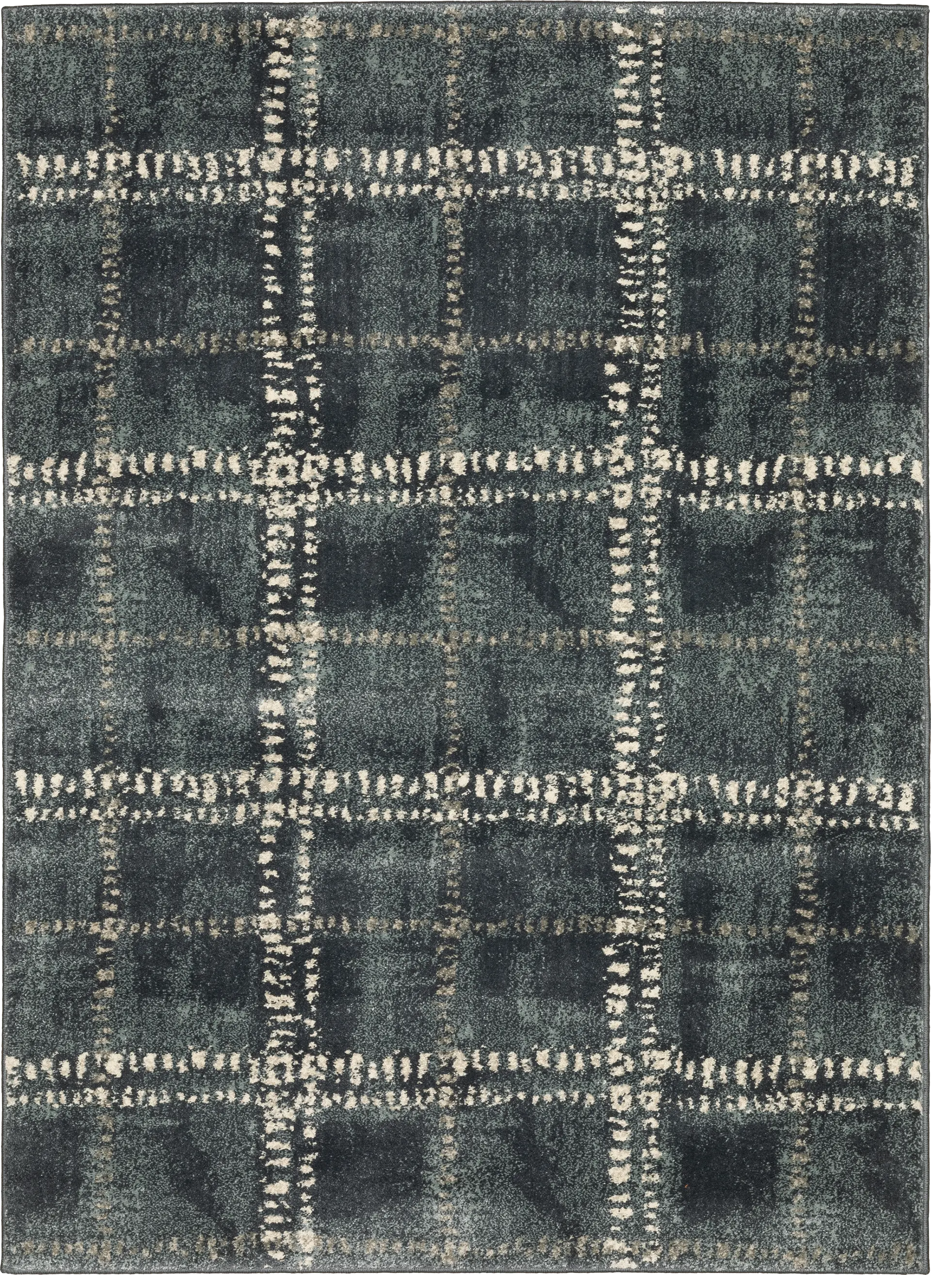 Kids Tweed Takeover Blue 3'10 x 5'5 Rug