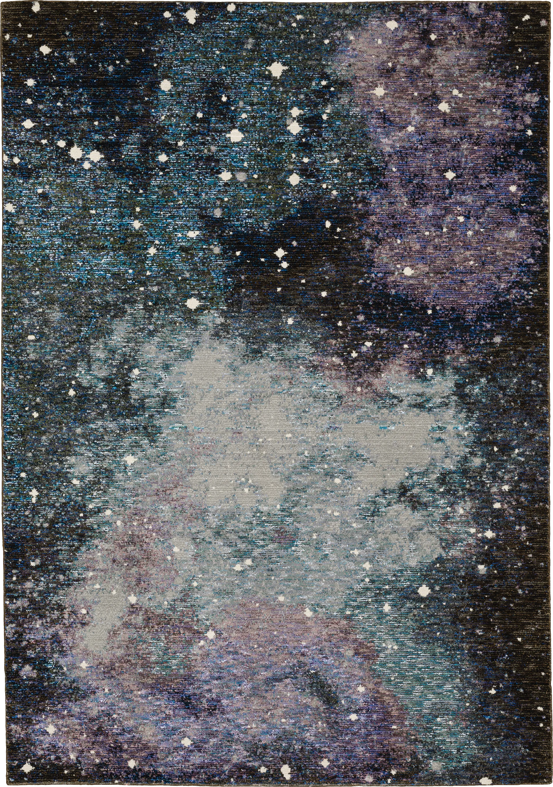 Kids Astro Flair Black 7'10 x 10'10 Rug - Image 1