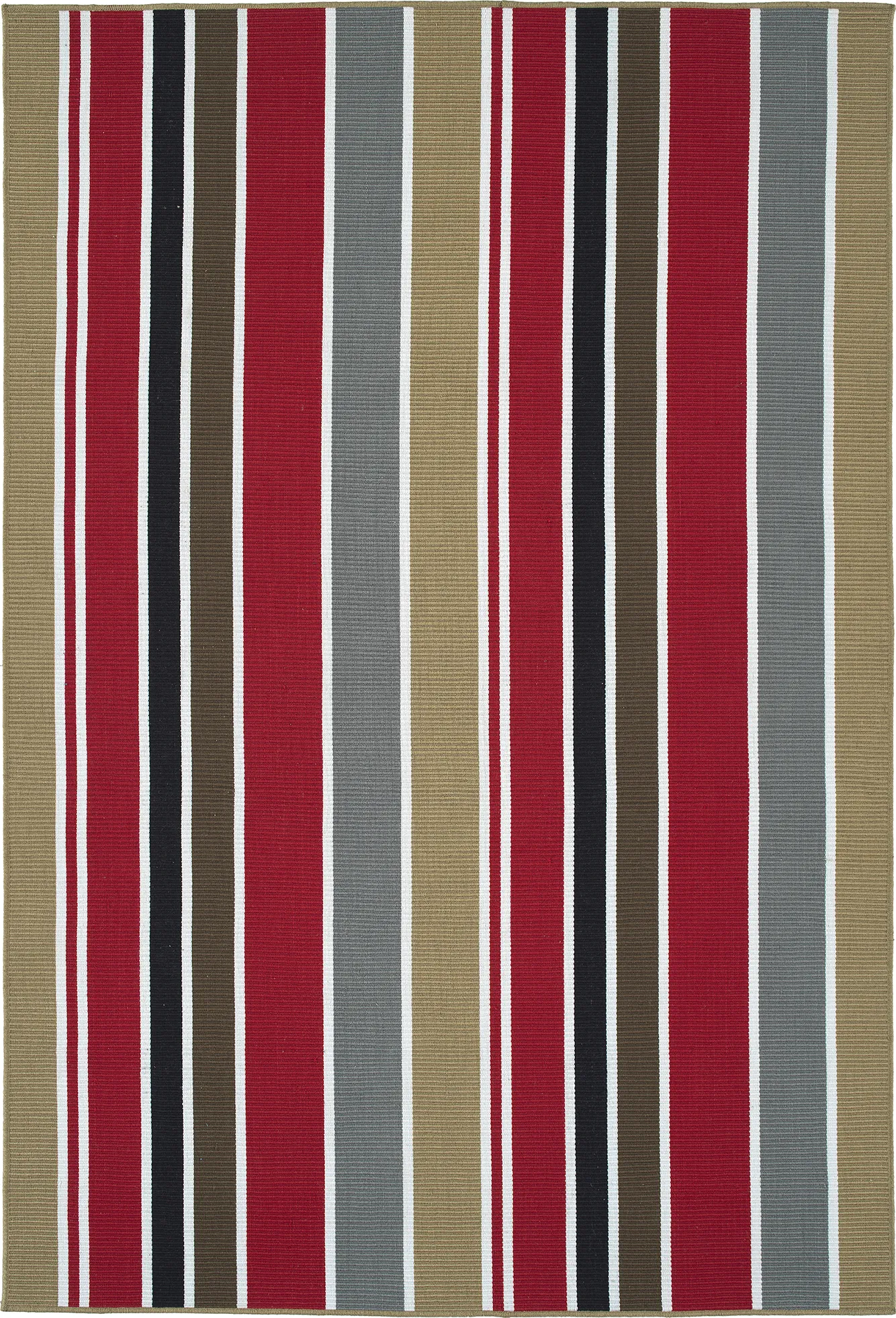 Kids Lathan Red 4' x 6' Rug