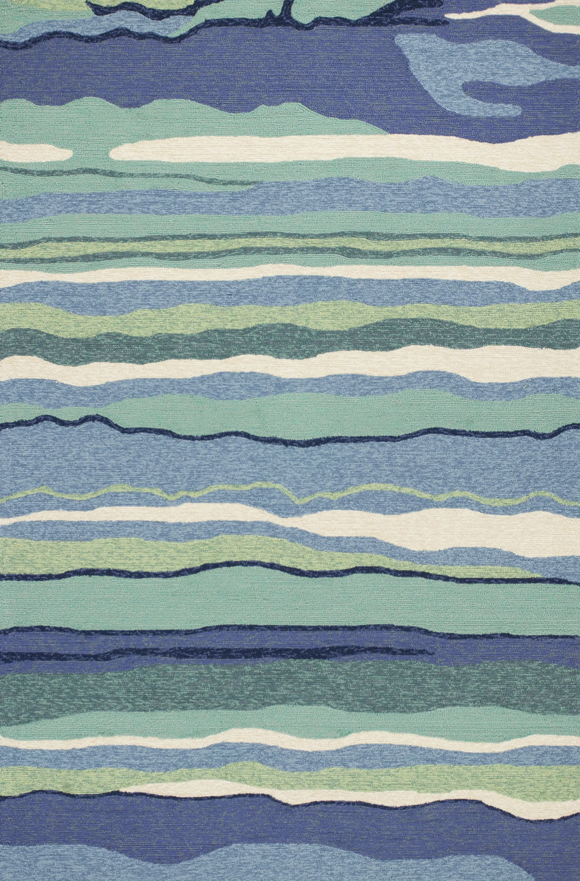 Kids Jaelynne Turquoise 3'3 x 5'3 Rug