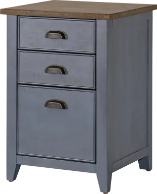 Steinhart Blue File Cabinet