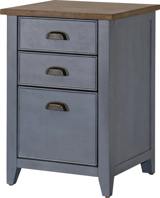Steinhart Blue File Cabinet