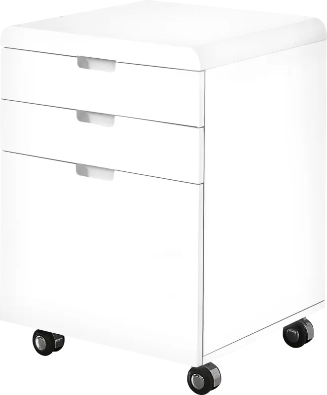 Bajada White File Cabinet