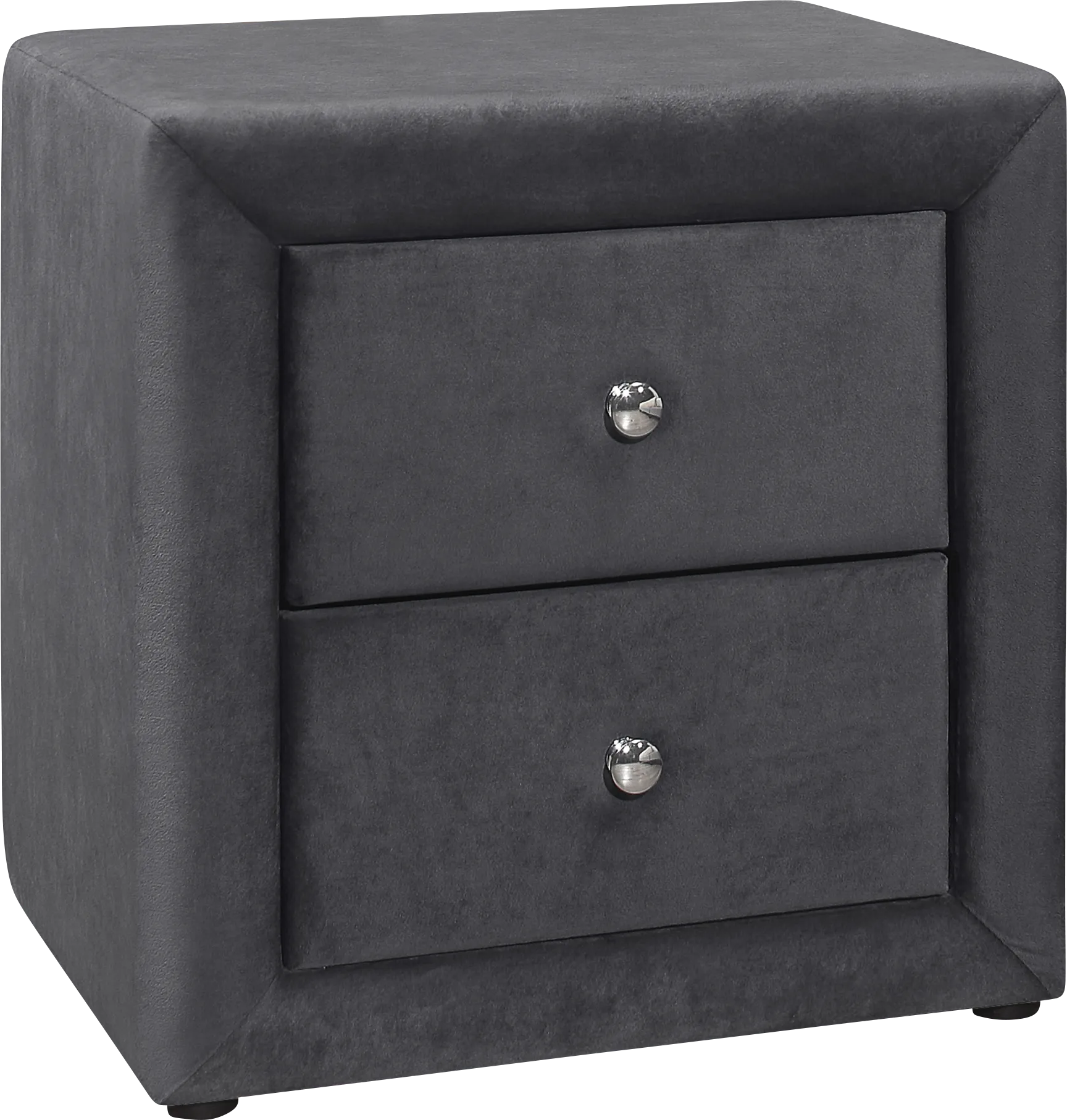 Stomner Dark Gray Nightstand - Thumbnail - Image 1