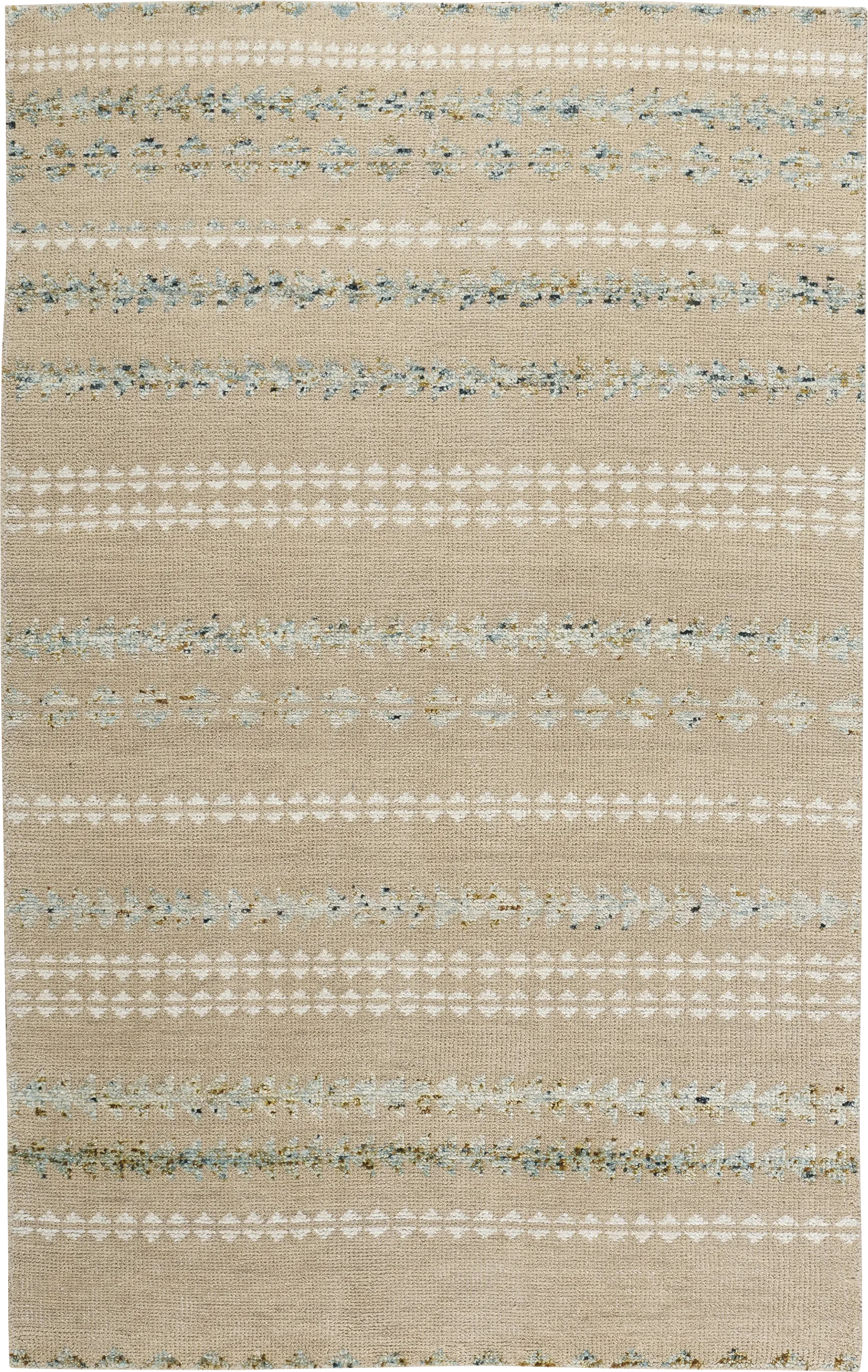 Viking Stripe Taupe 3'6 x 5'6 Rug - Thumbnail - Image 1