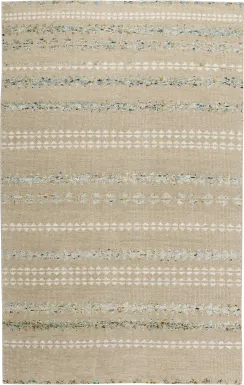 Viking Stripe Taupe 3'6 x 5'6 Rug