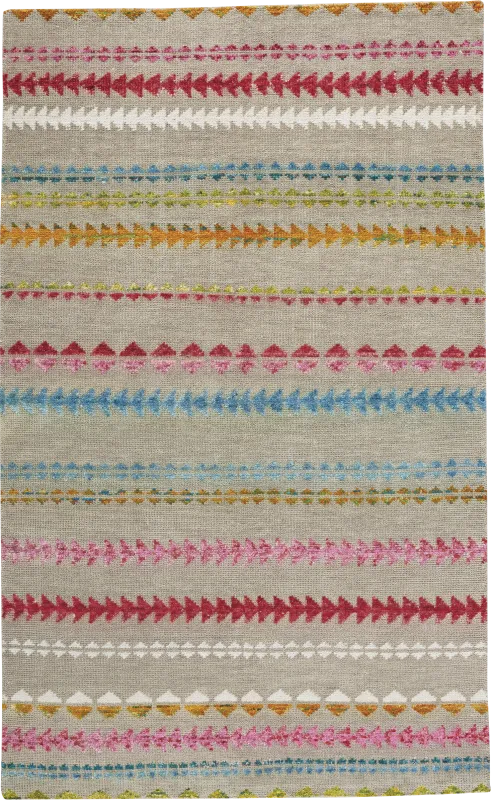 Viking Stripe Multi 8' x 10' Rug