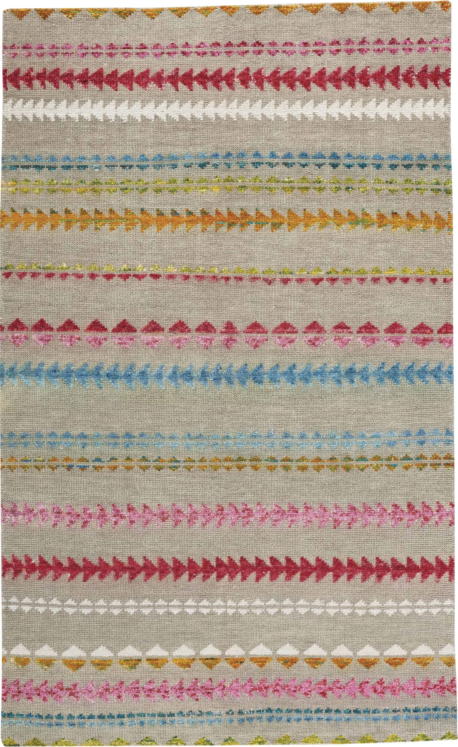 Viking Stripe Multi 8' x 10' Rug - Image 1