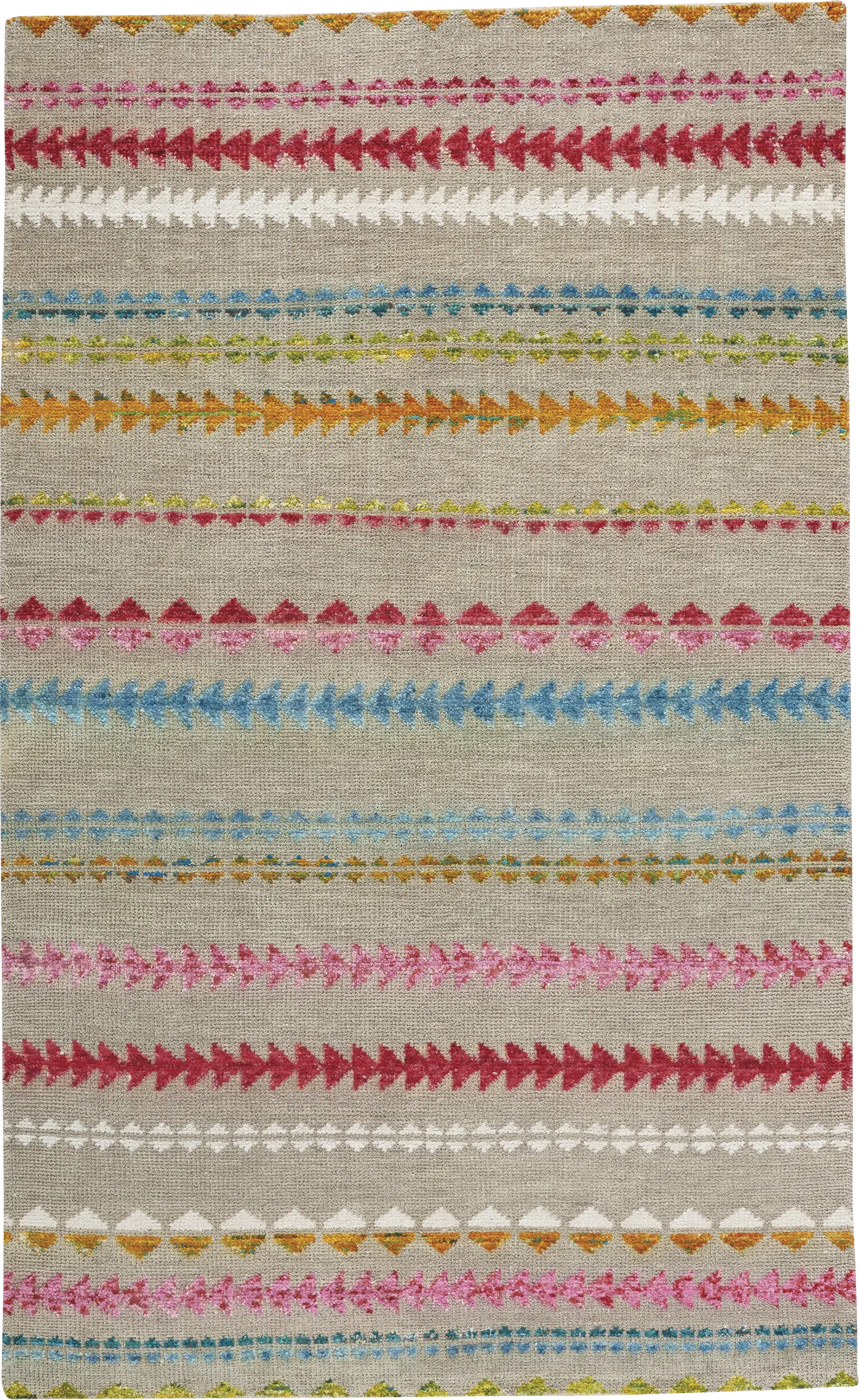 Viking Stripe Multi 8' x 10' Rug
