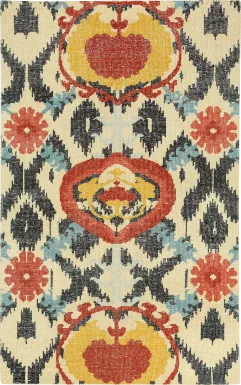 April Ivory 3'6 x 5'6 Rug