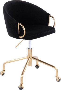 Tichester Black Office Chair