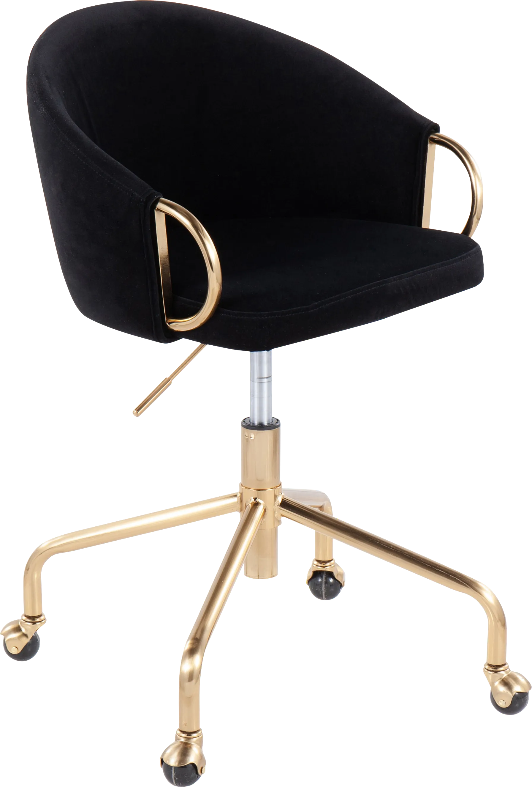 Tichester Black Office Chair - Image 1