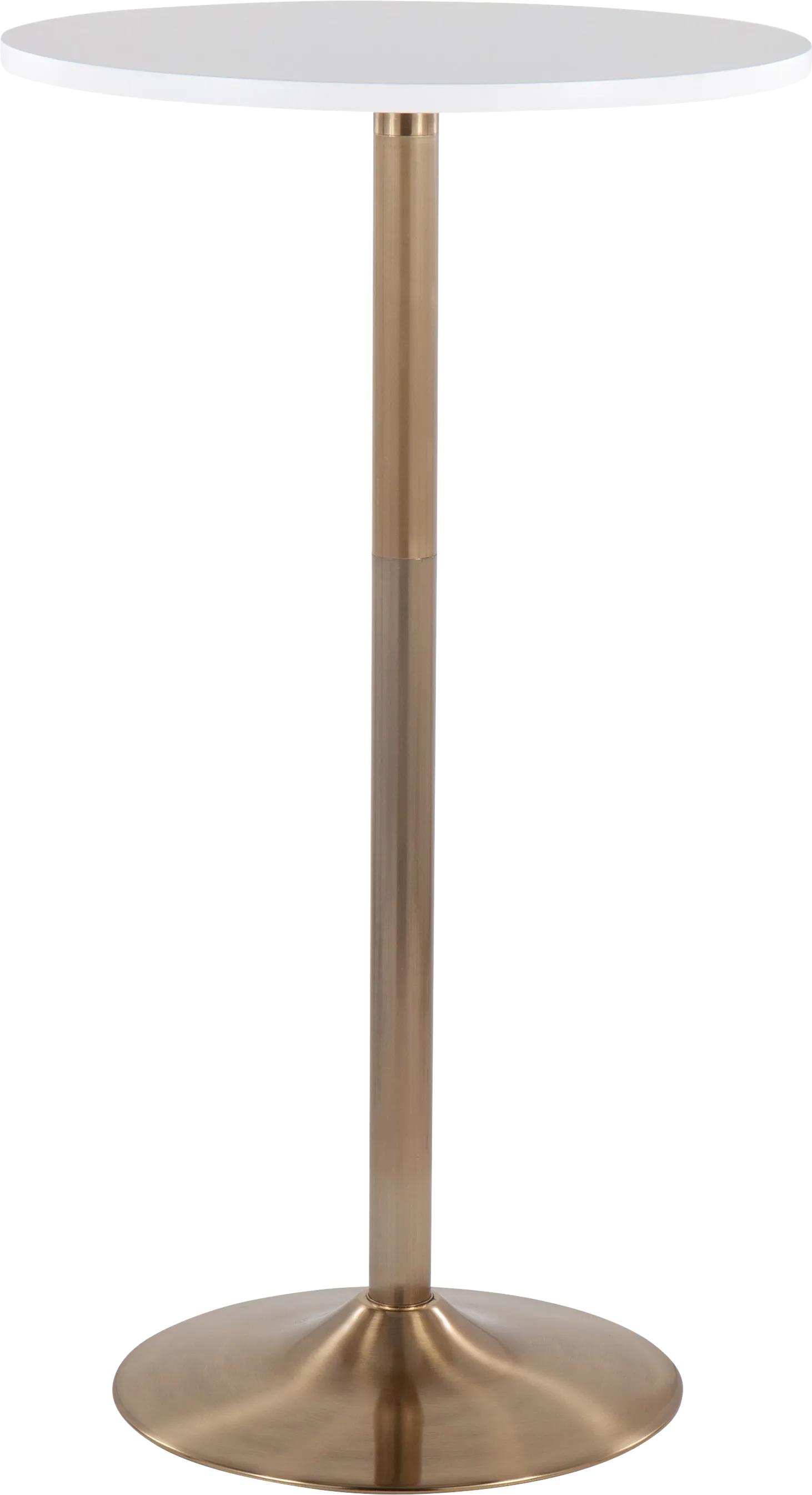 Stillforrest White Adjustable Dining Table - Thumbnail - Image 1