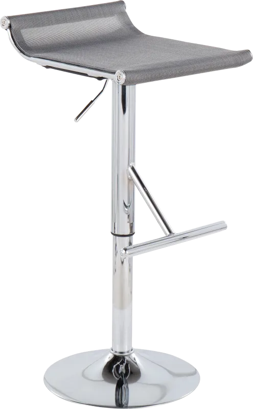 Upvalley Silver Barstool