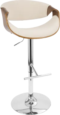 Curvo Cream Barstool