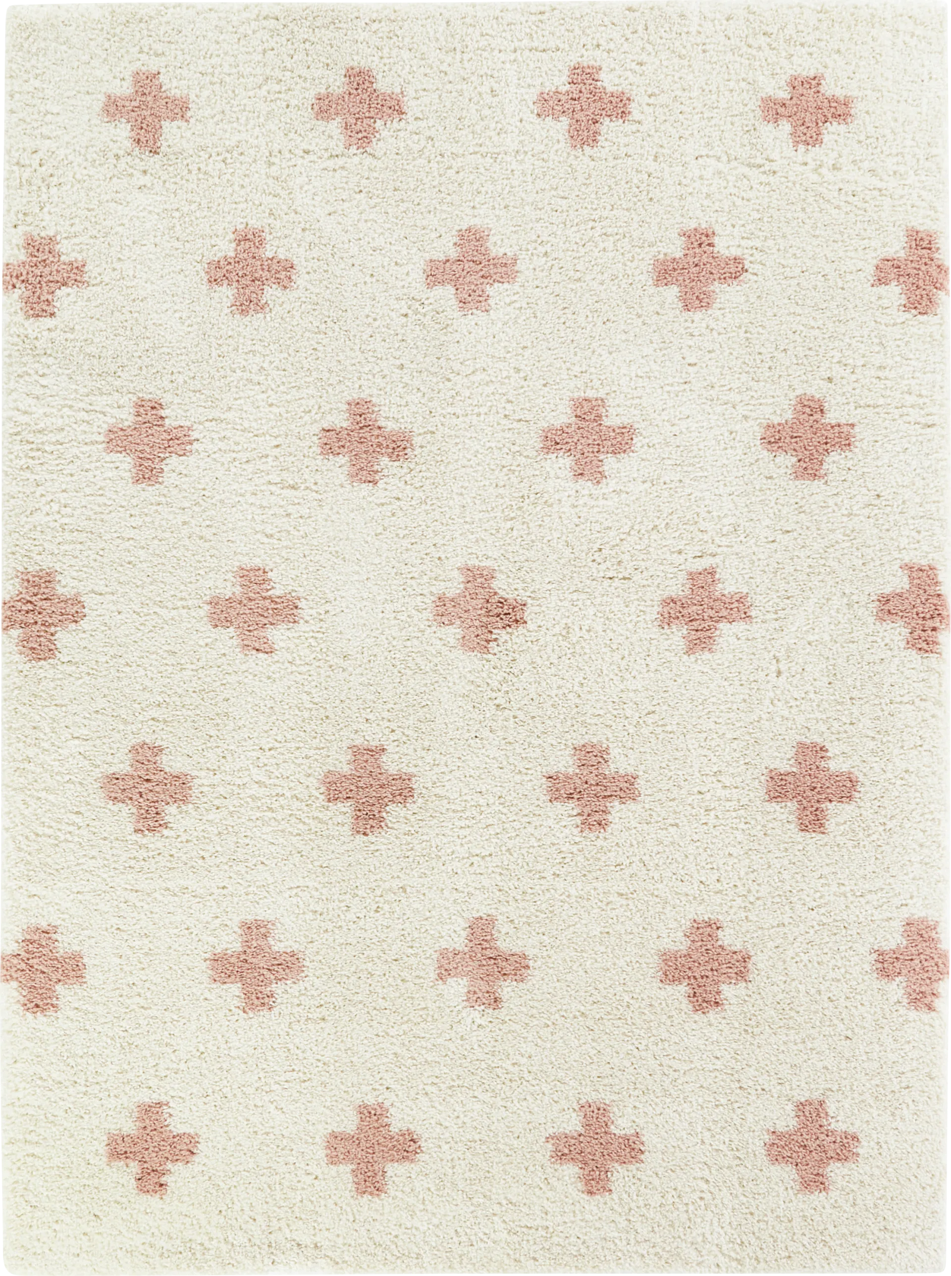Kids Plus Party Peach 3'11 x 5'7 Rug - Image 1