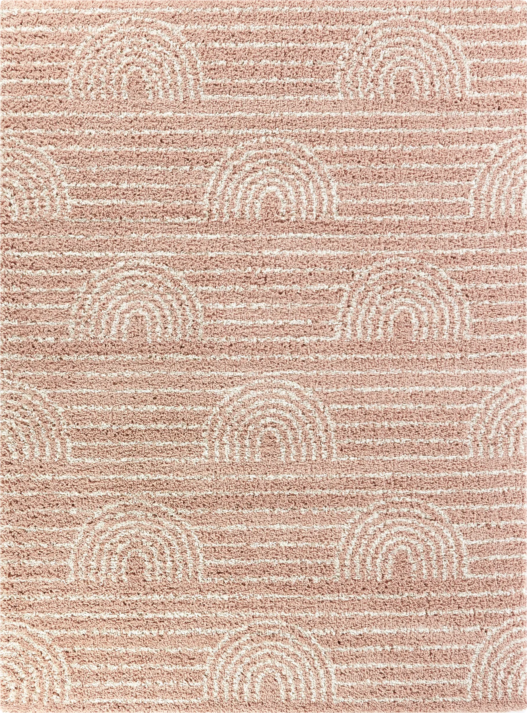 Kids Pink Rainbow Pink 3'11" x 5'7" Rug