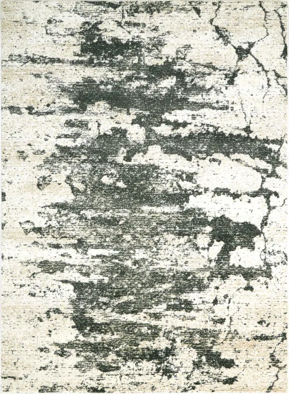 Midnight Storm Ivory 7'10 x 10'6 Rug
