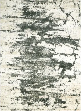 Midnight Storm Ivory 5'3 x 7'3 Rug