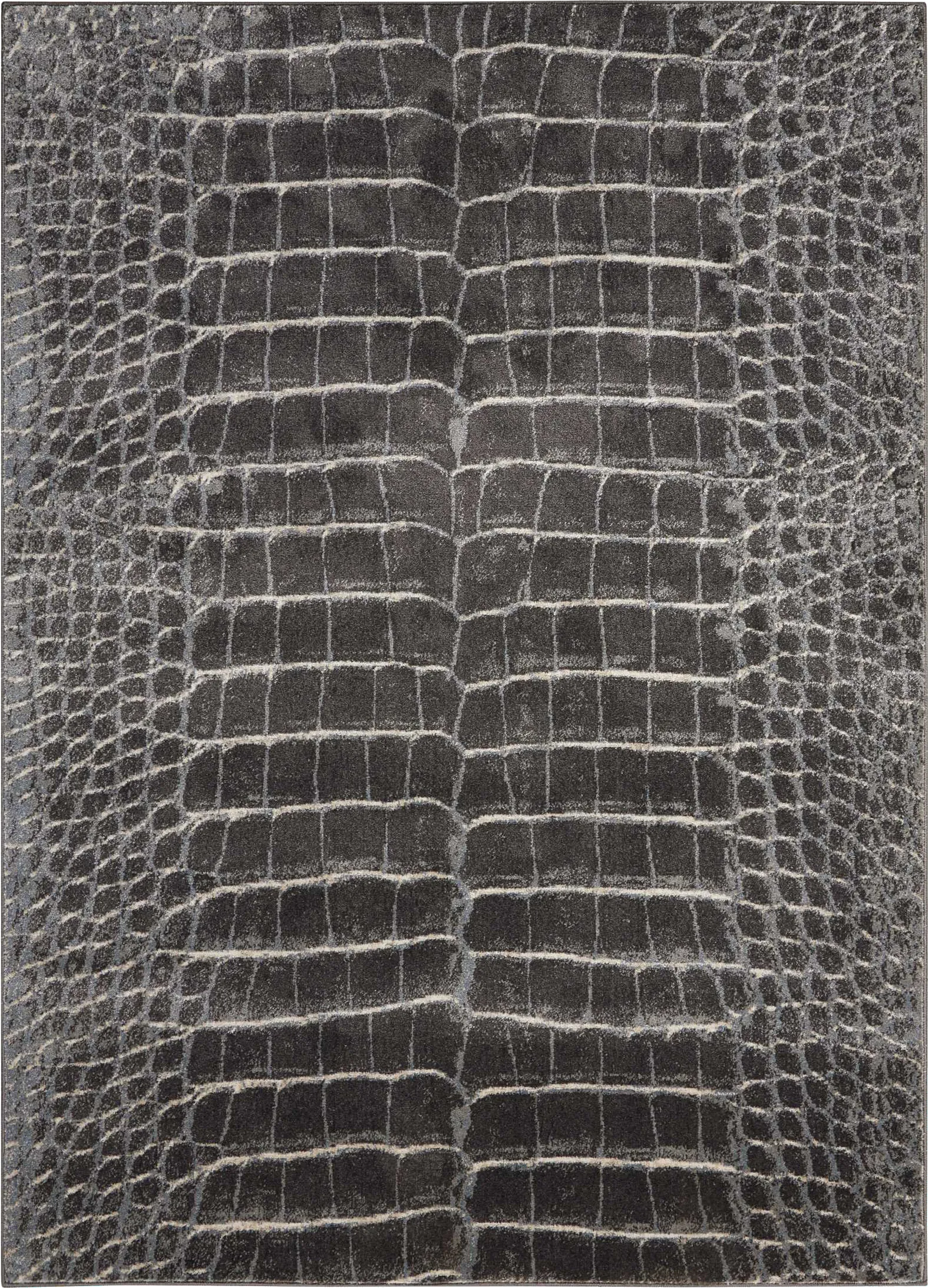 Exotic Hunt Gray 5'3 x 7'3 Rug - Image 1