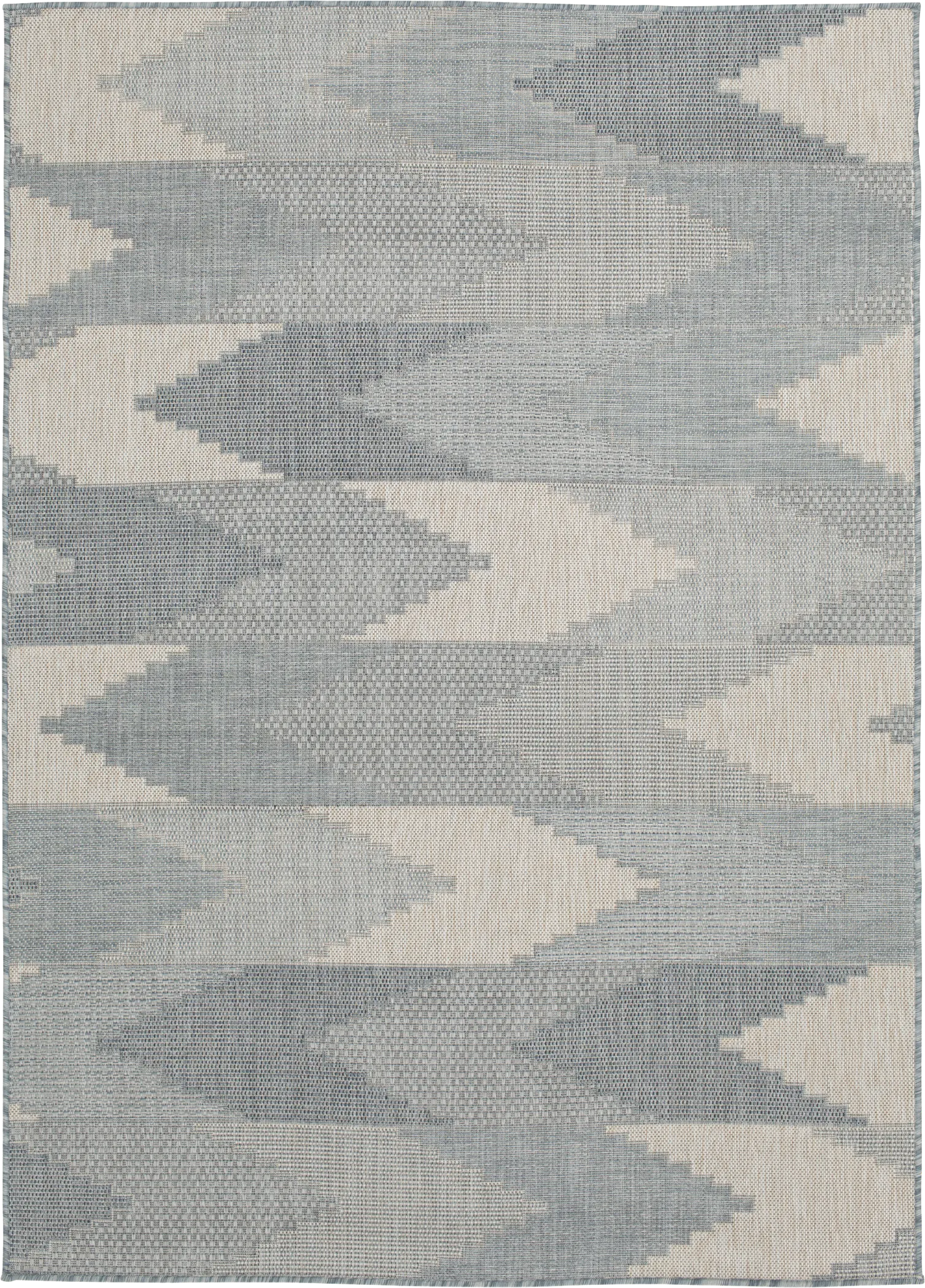 Samayah Gray 5' x 7'3 Indoor/Outdoor Rug - Image 1